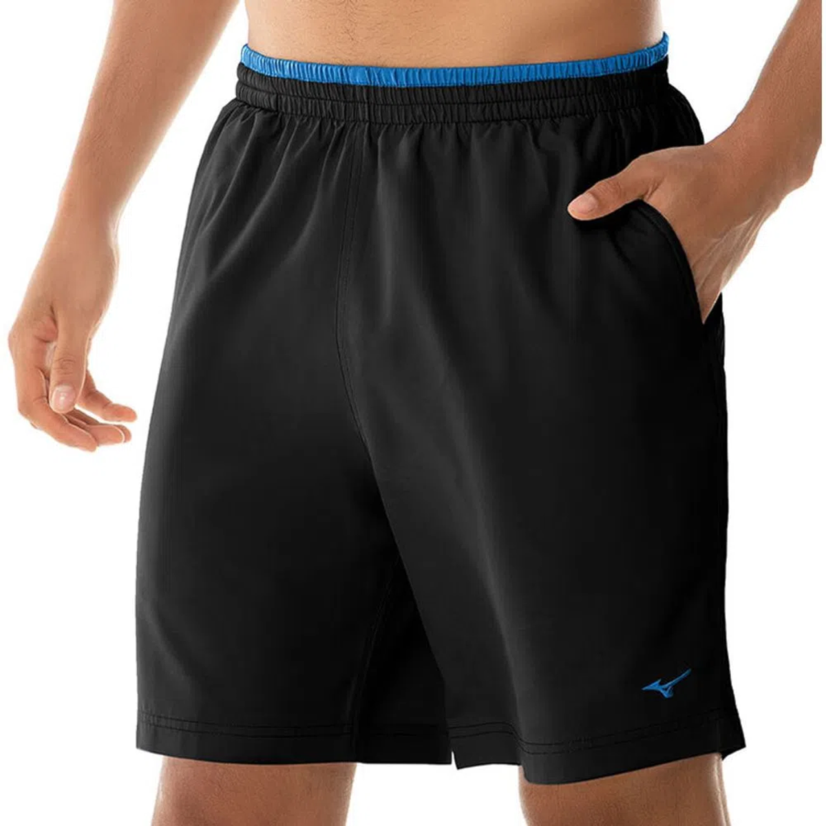 Bermuda Mizuno Tennis Master M 7 Masculina - Azul/Preto