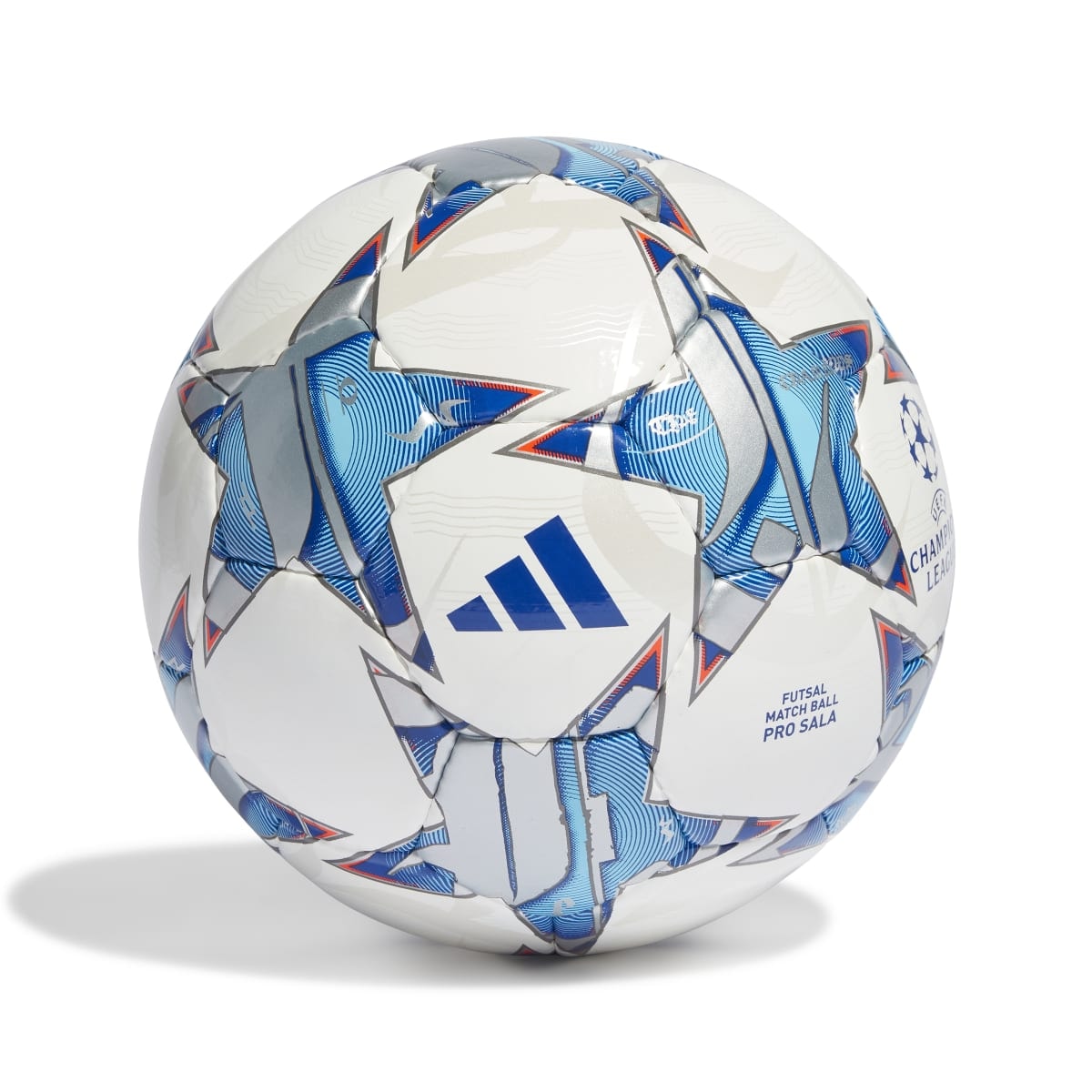 Bola Adidas UCL Pro 23/24 Group Stage Futsal - Branco/Azul