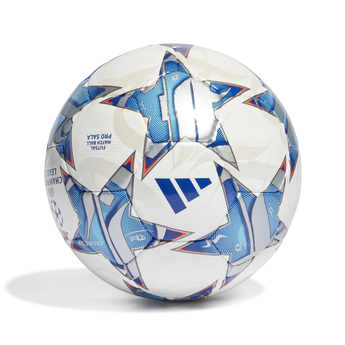 Bola Adidas UCL Pro 23/24 Group Stage Futsal - Branco/Azul
