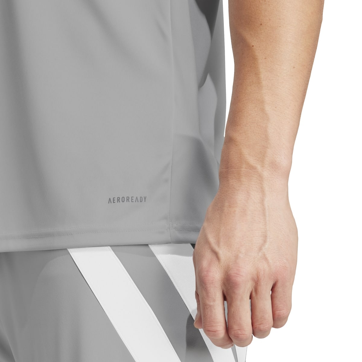 Camisa Adidas Fortore 23 Masculino - Cinza