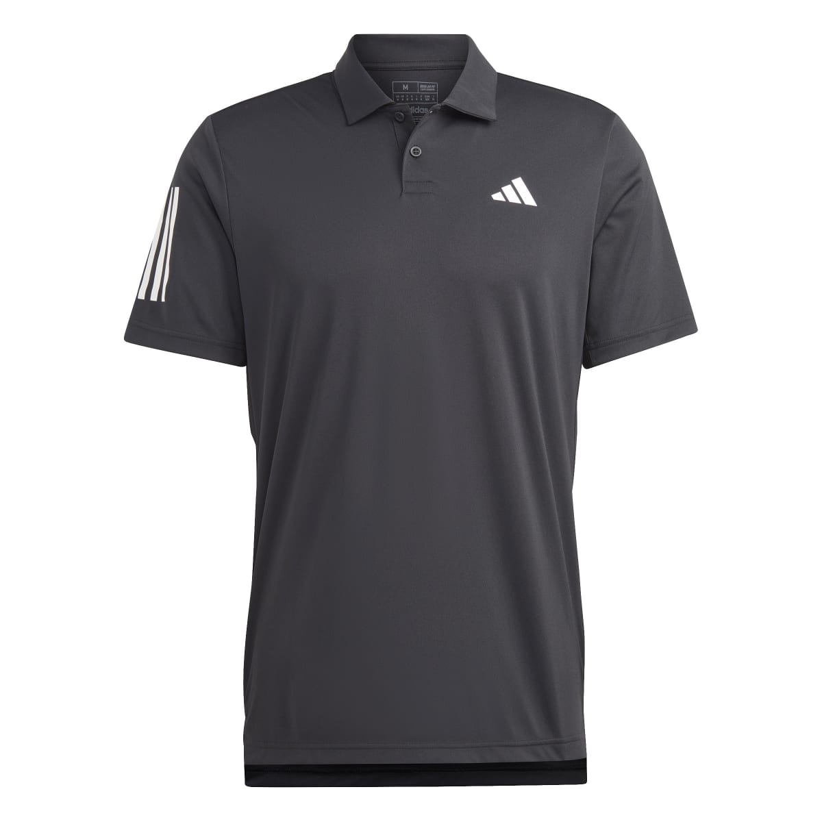 Camisa Adidas Polo Club Tennis 3-Stripes Masculina - Preto
