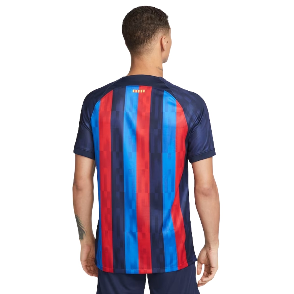 Camisa Nike Barcelona I 22/23 Masculina - Azul/Vermelho