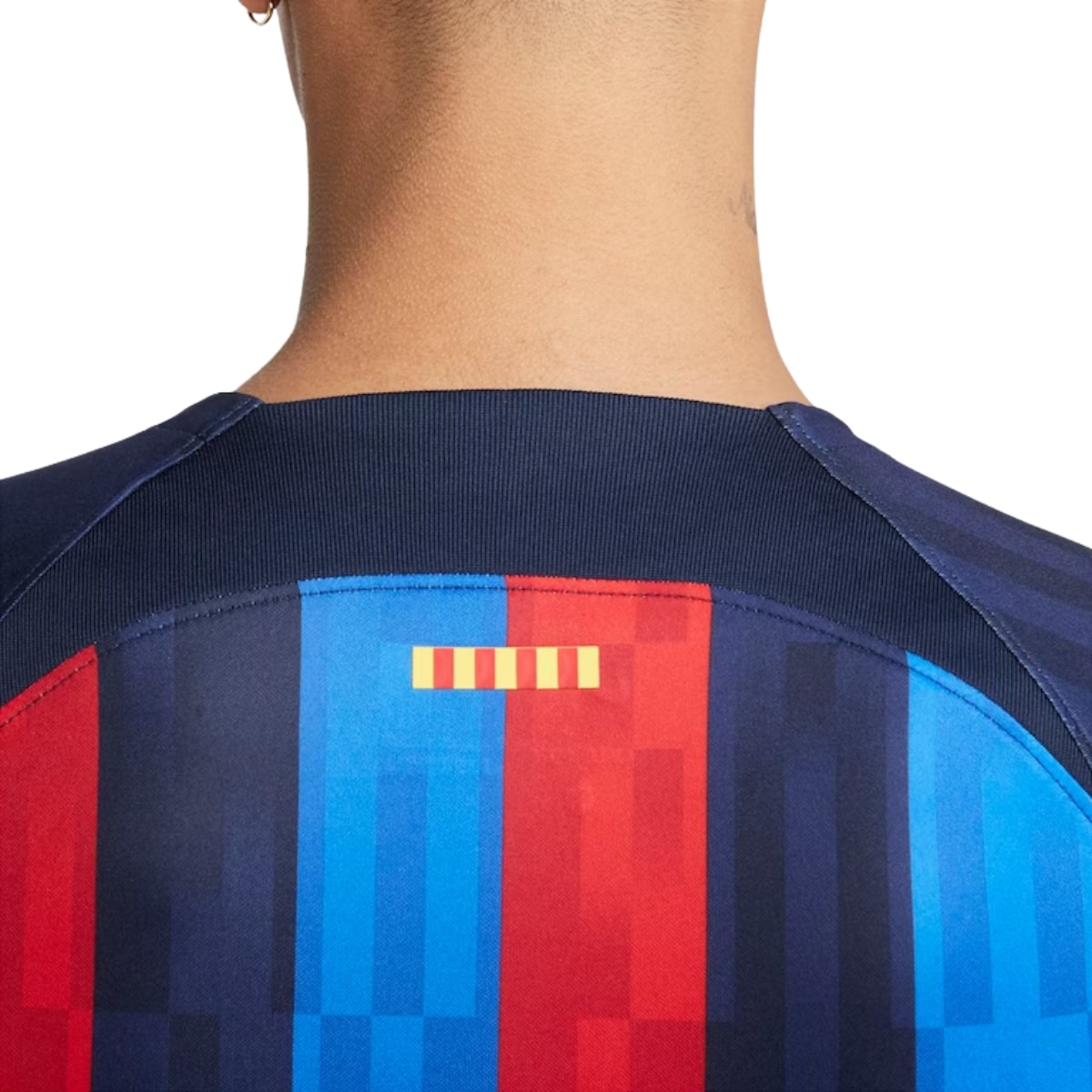 Camisa Nike Barcelona I 22/23 Masculina - Azul/Vermelho