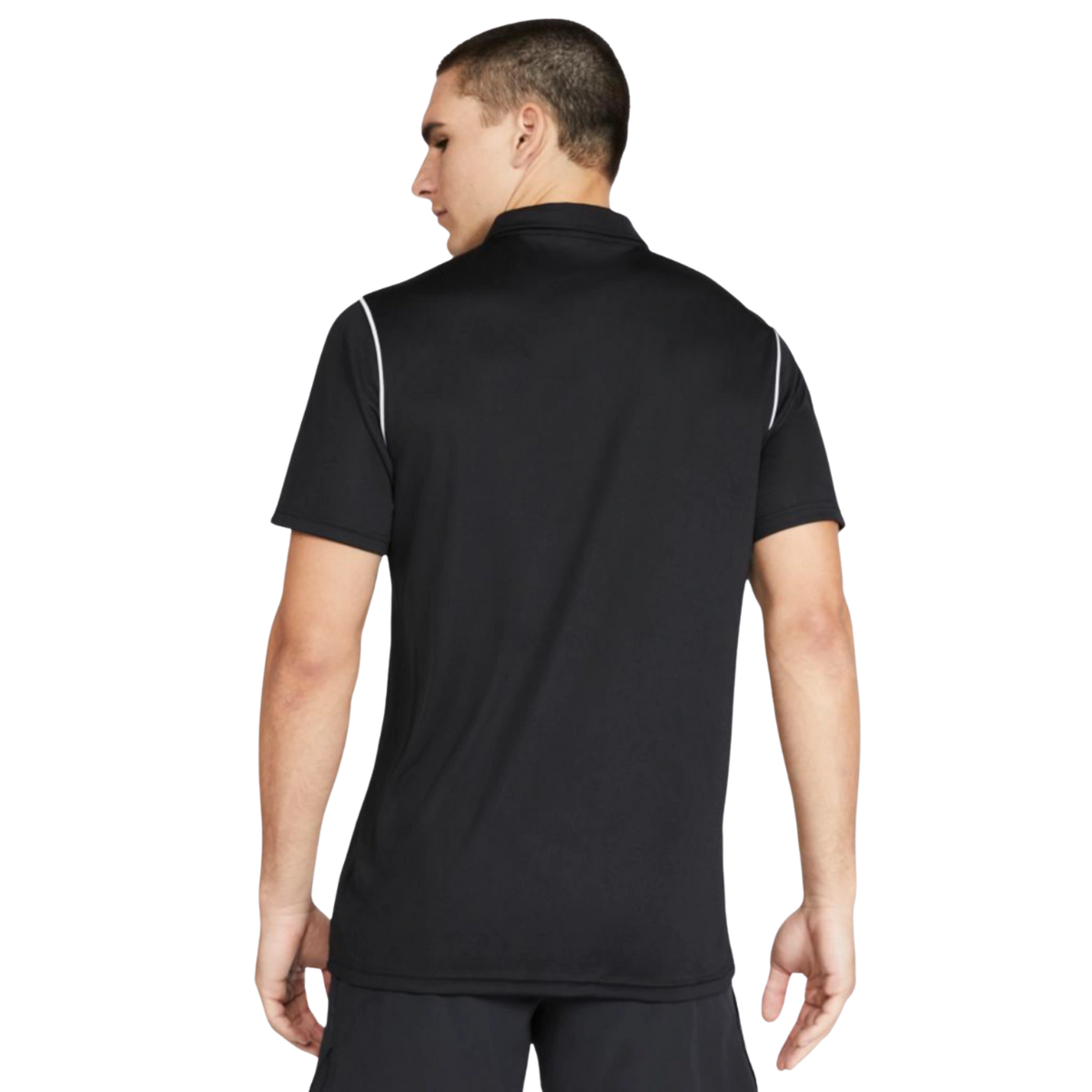 Black nike dri fit hot sale polo