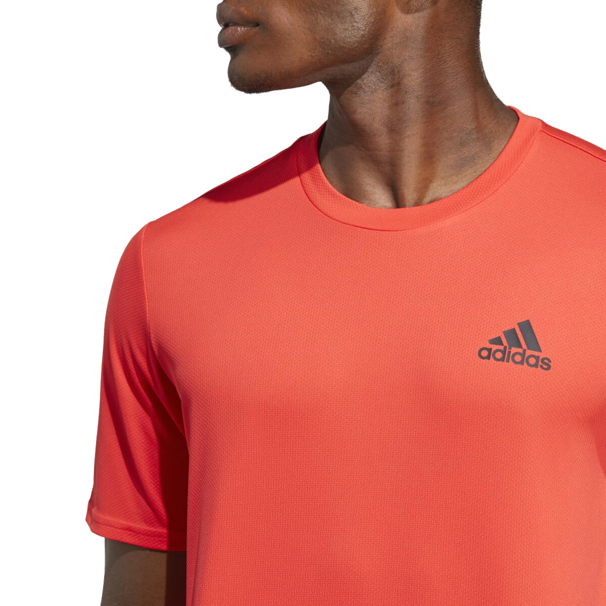 Camiseta Adidas AEROREADY Designed For Movement Masculina - Laranja