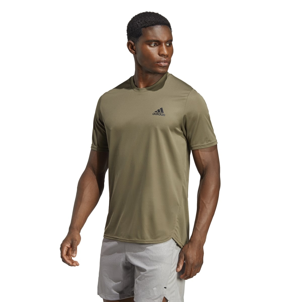 Camiseta Adidas AEROREADY Designed For Movement Masculina - Verde