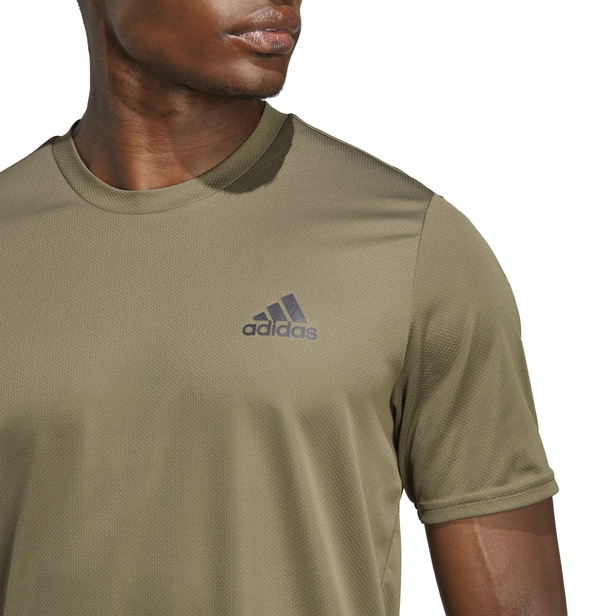 Camiseta Adidas AEROREADY Designed For Movement Masculina - Verde