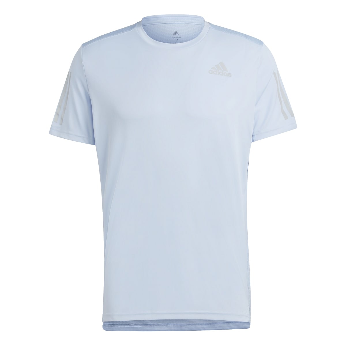 Camiseta Adidas Own the Run Masculina - Azul Claro