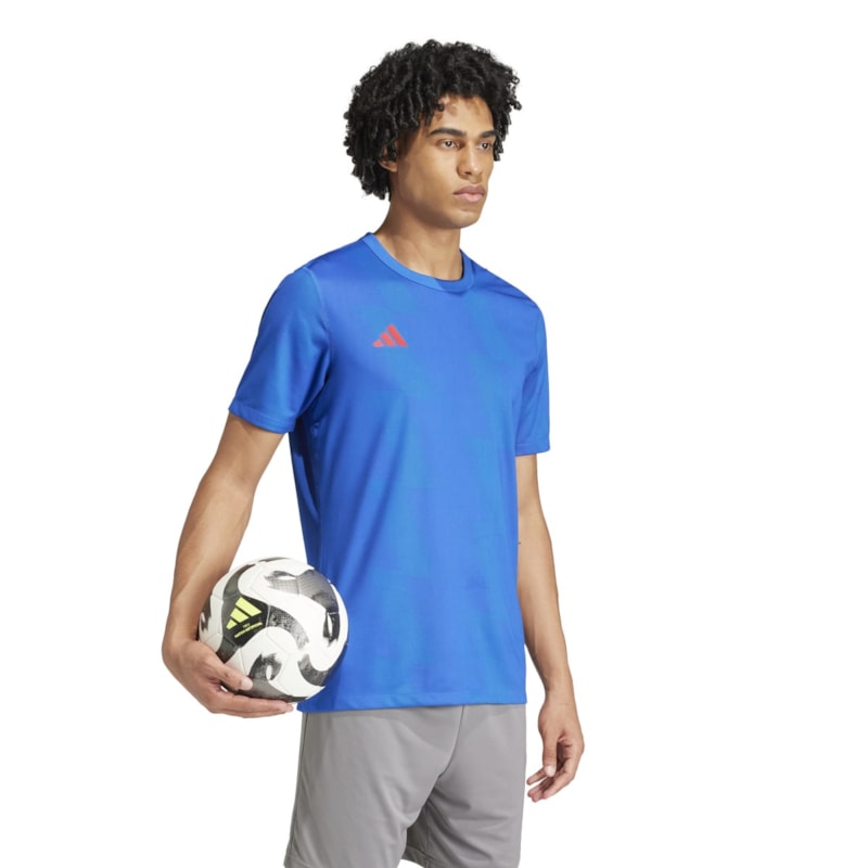 Camiseta Adidas Reversivel 24 Masculina - Azul/Vermelho