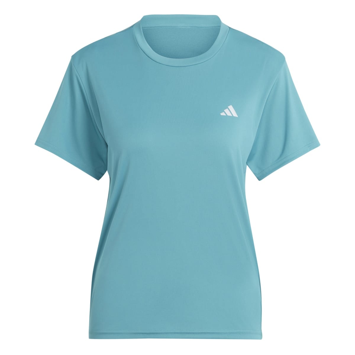 ミント Camiseta Adidas Run It Feminina - Verde