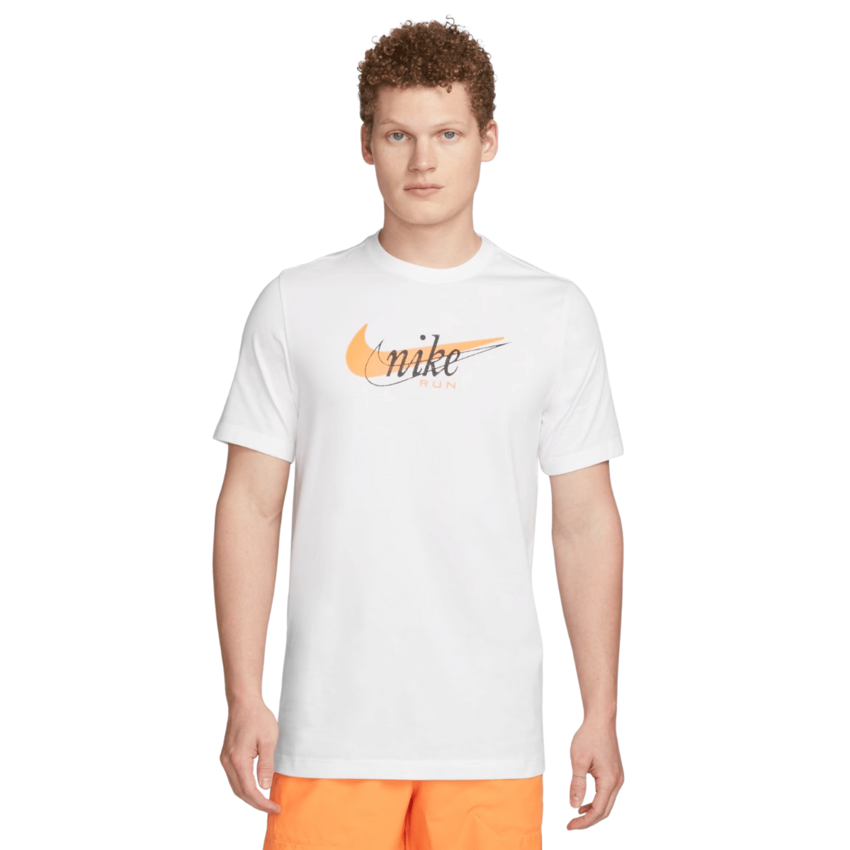 Camiseta Nike Dri Fit UV Miler Masculina Branco