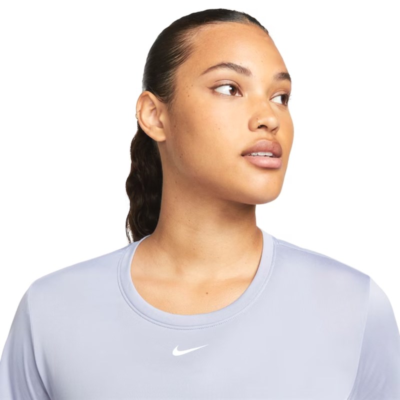 Camiseta Nike One Dri-Fit Ss Feminina - Lilás - Bayard Esportes