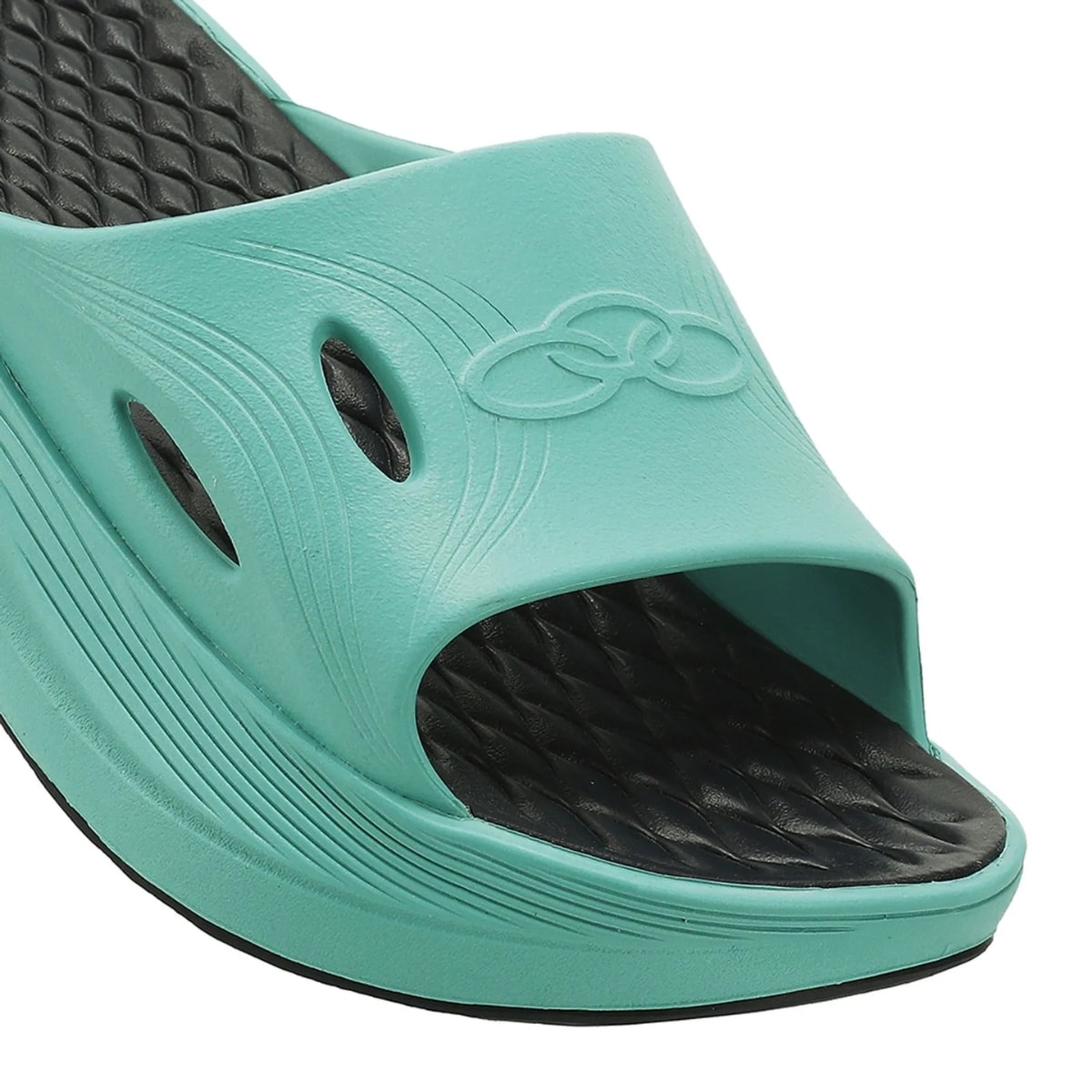 ホルミー ユニセックスタンクトップ O Chinelo Olympikus Pós Corre Unissex - Azul Turquesa