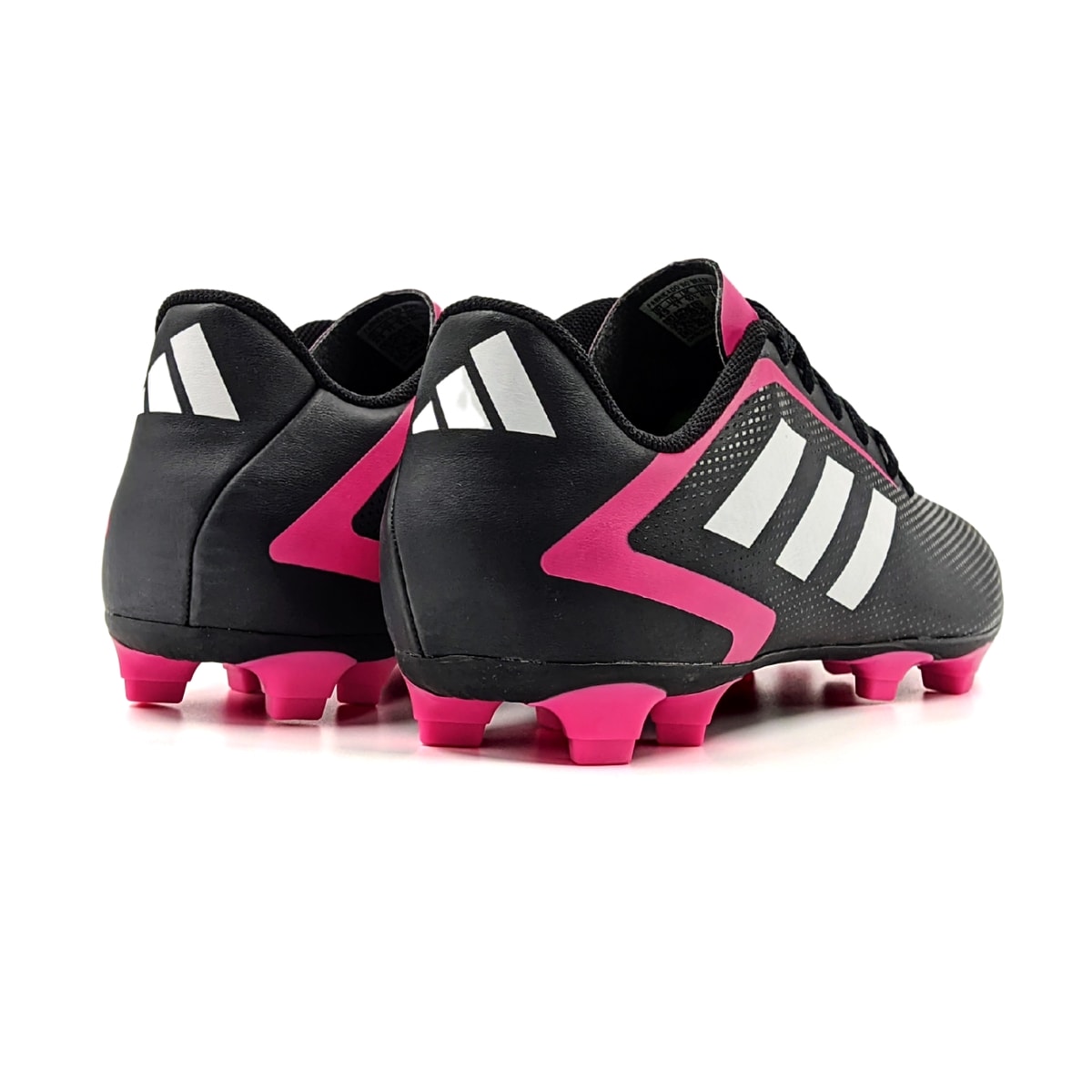 Chuteira da adidas rosa sales e branca