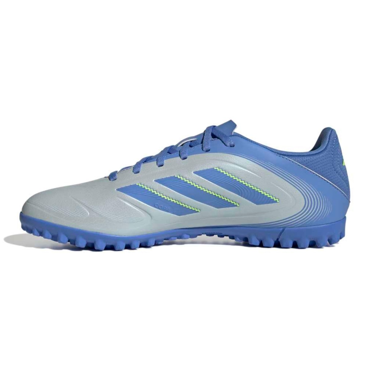 Chuteira Adidas Copa Pure III Club Society - Azul/Cinza
