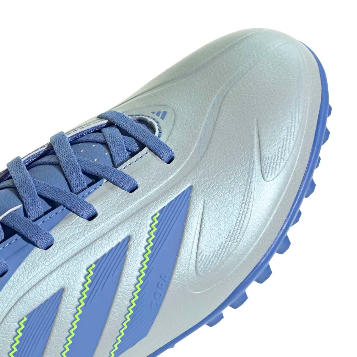 Chuteira Adidas Copa Pure III Club Society - Azul/Cinza