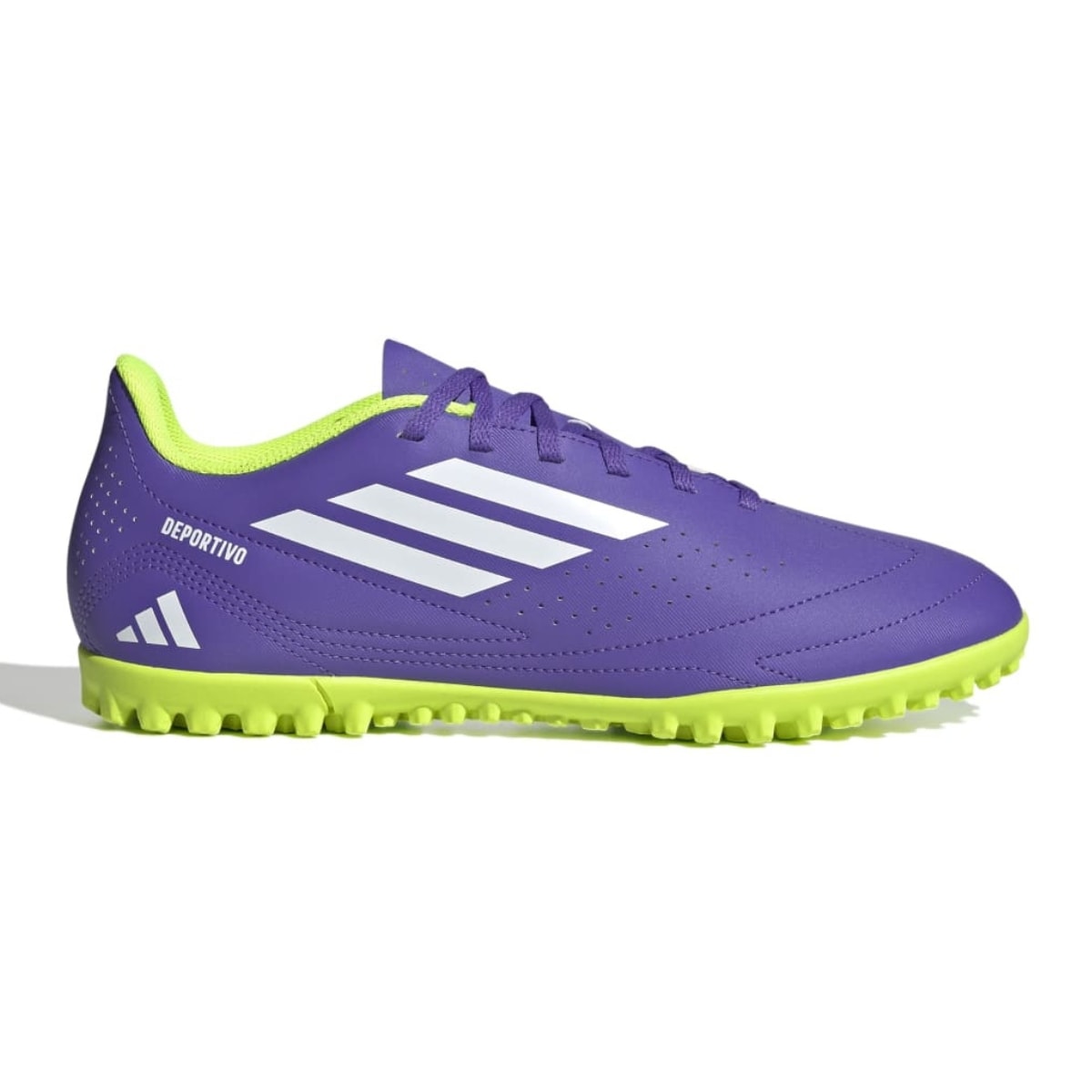 Chuteira Adidas Deportivo III Campo - Roxo/Verde