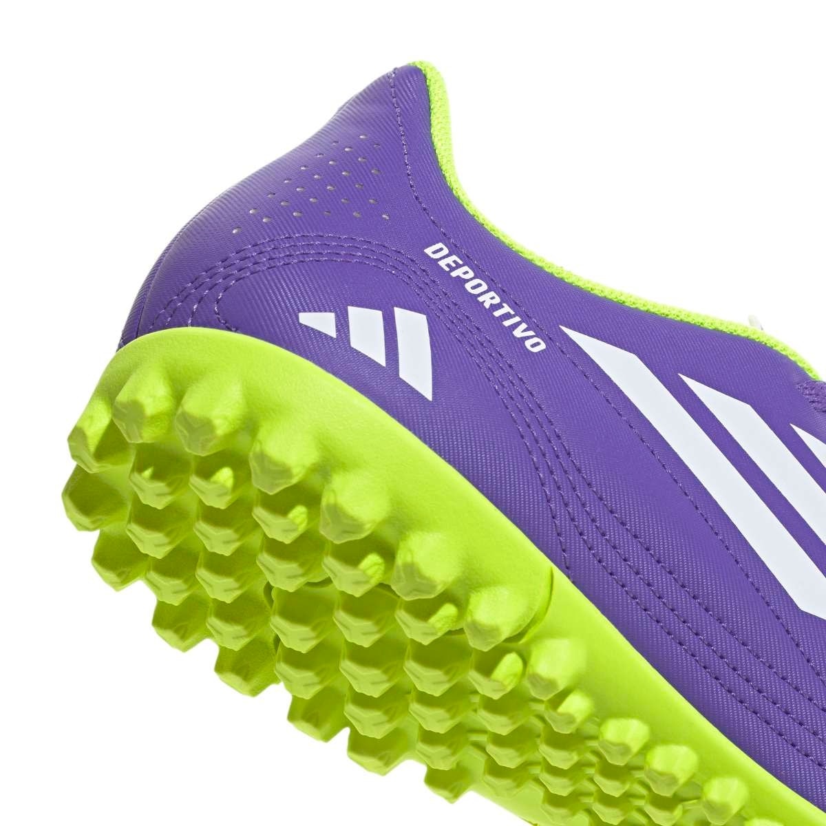 Chuteira Adidas Deportivo III Society - Roxo/Verde