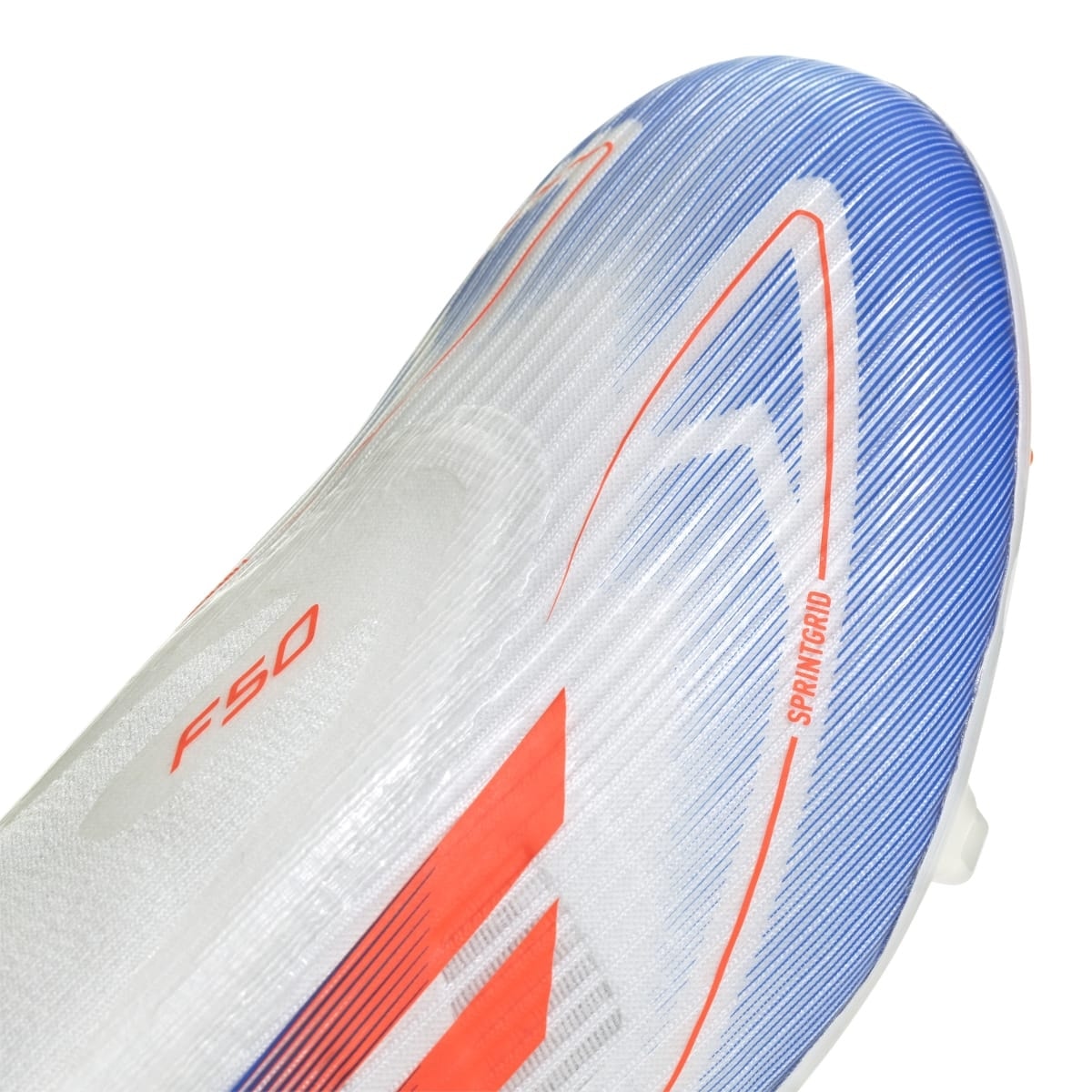 Chuteira Adidas F50 League Campo - Branco/Azul