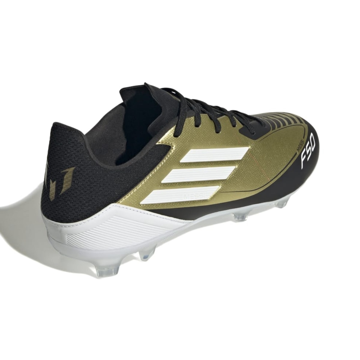 Chuteira Adidas F50 League Messi Campo - Preto/Dourado