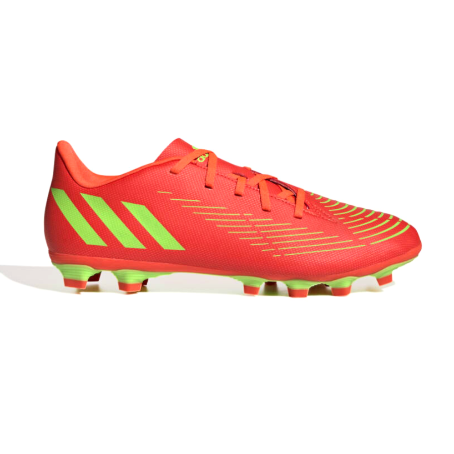 Chuteira Adidas Predator Edge.4 FxG Campo Unissex Laranja Verde