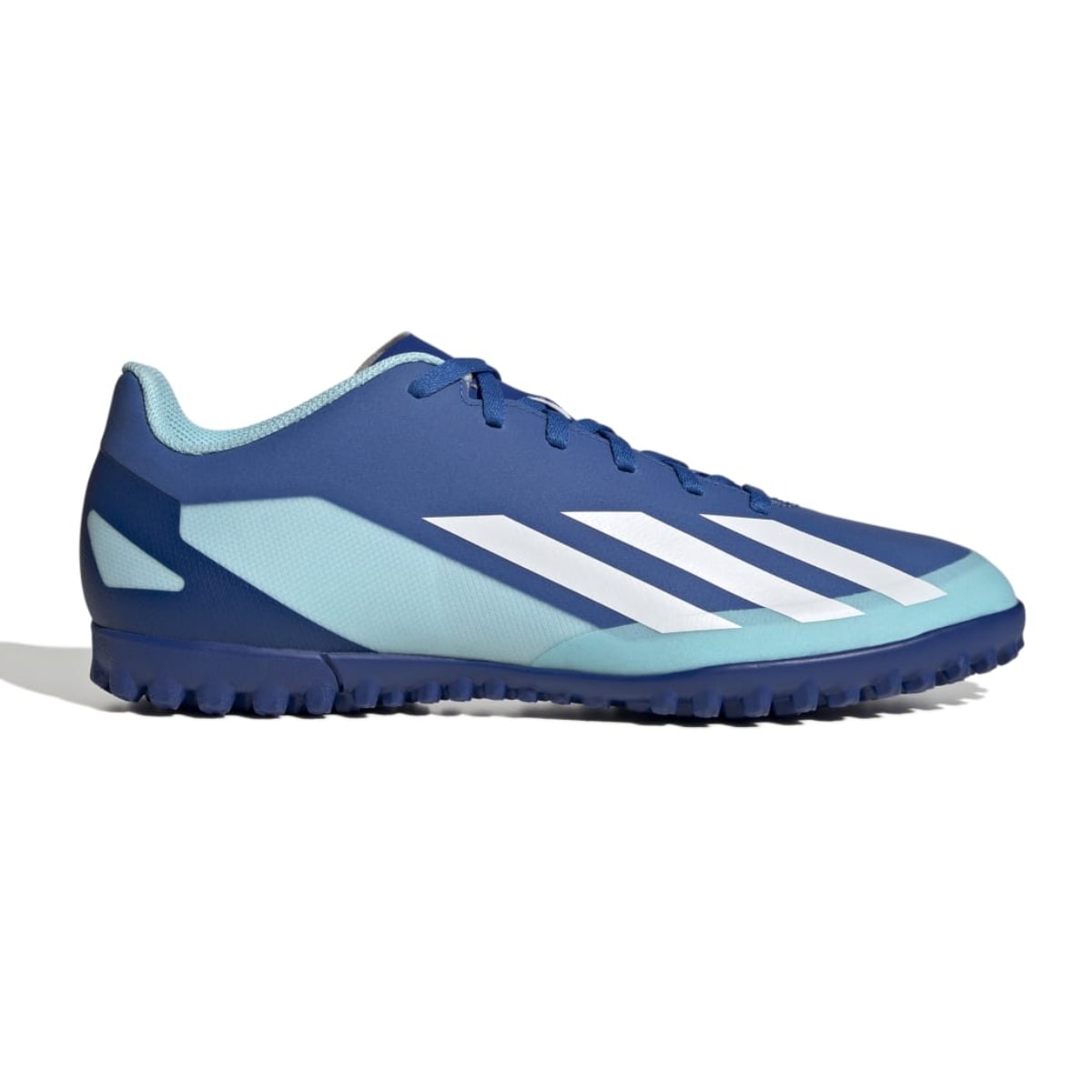 Chuteira Adidas X Crazyfast.4 Society - Azul/Branco