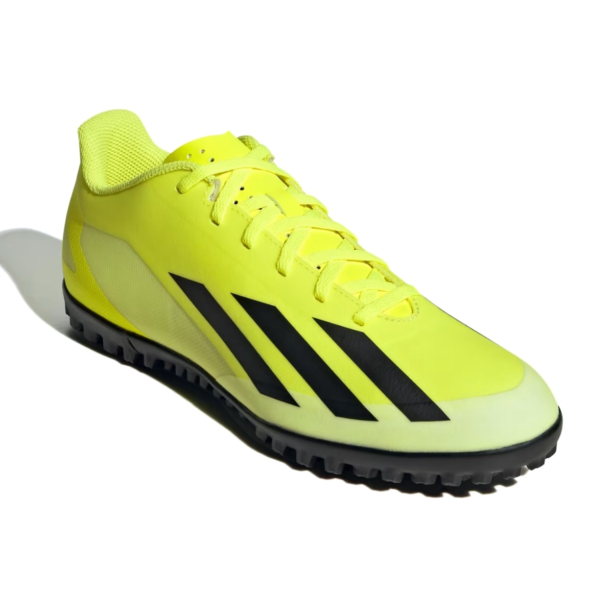 Chuteira Adidas X Crazyfast.4 Society - Verde Limão/Preto