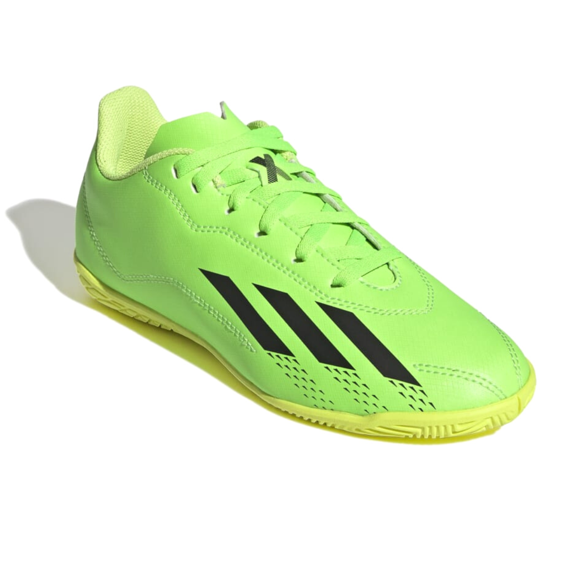 VERDE  Chuteira Adidas X Speedportal.4 Futsal Infantil - Verde/Preto