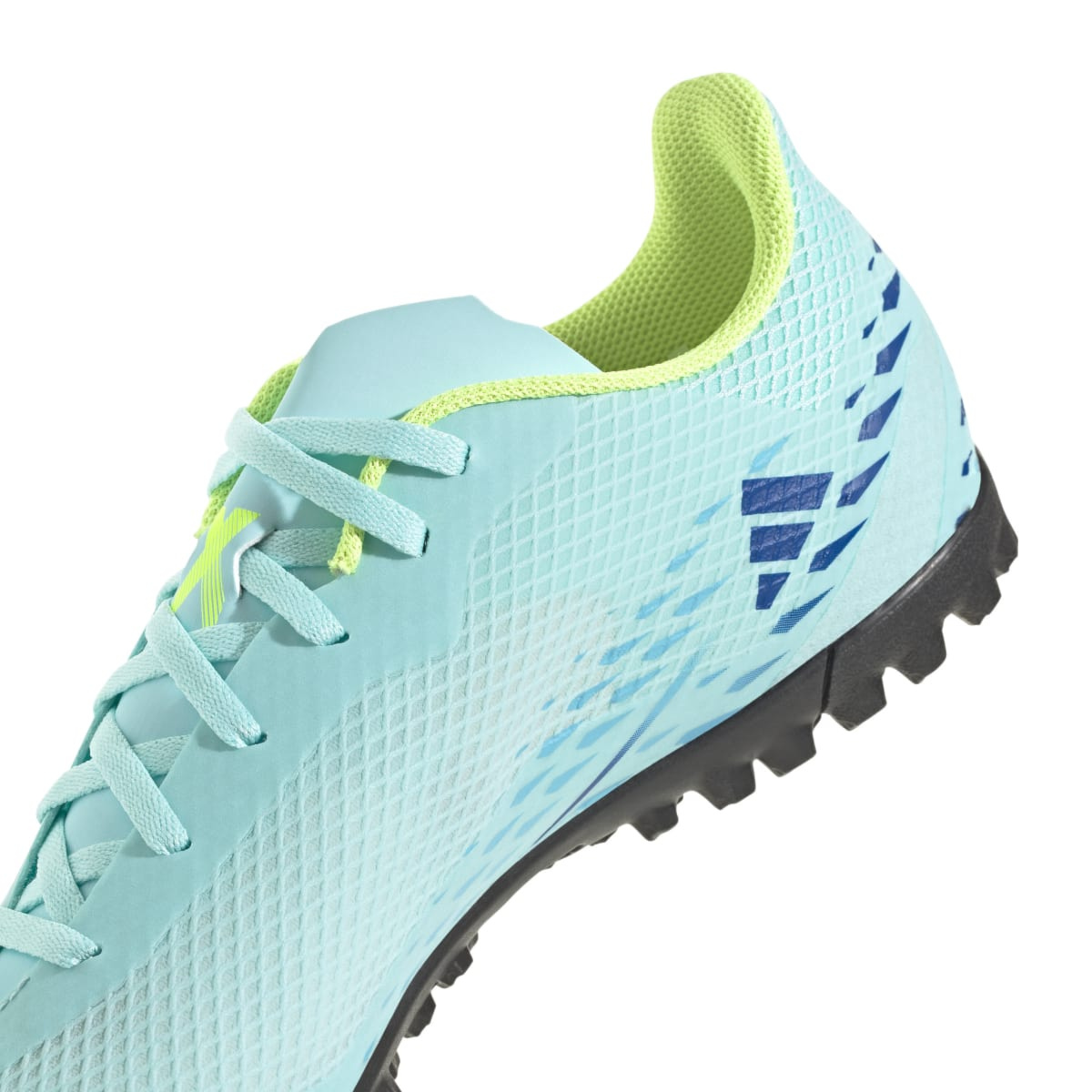 Chuteira Adidas X Speedportal.4 Society Unissex - Azul/Amarelo