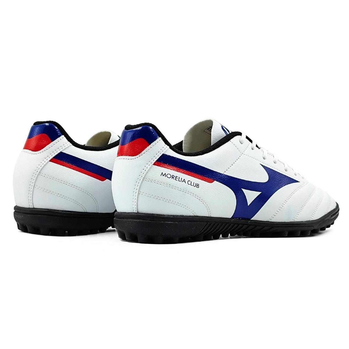 Chuteira Mizuno Morelia Club AS Society - Branco/Azul