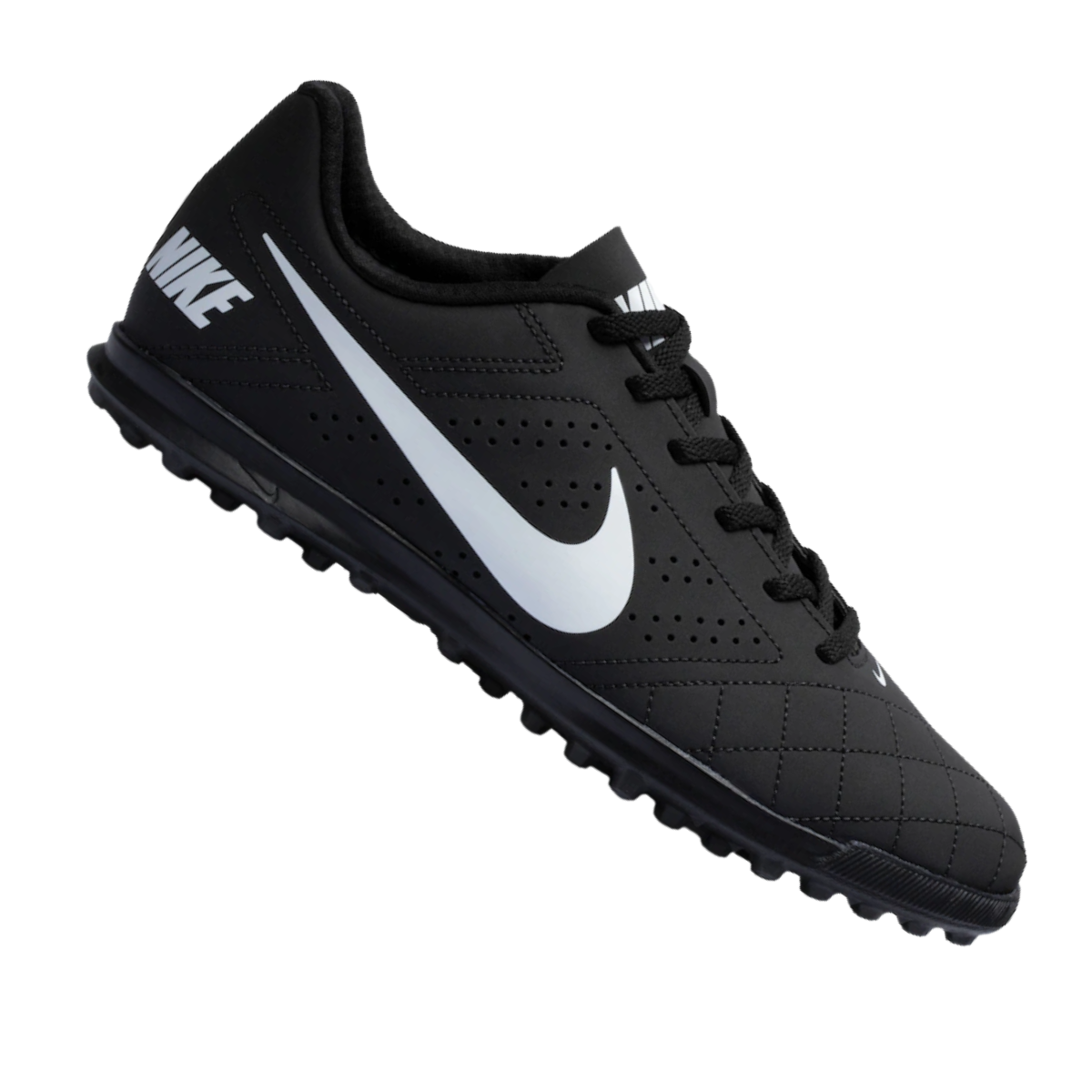 Chuteira nike society preta sales e branca