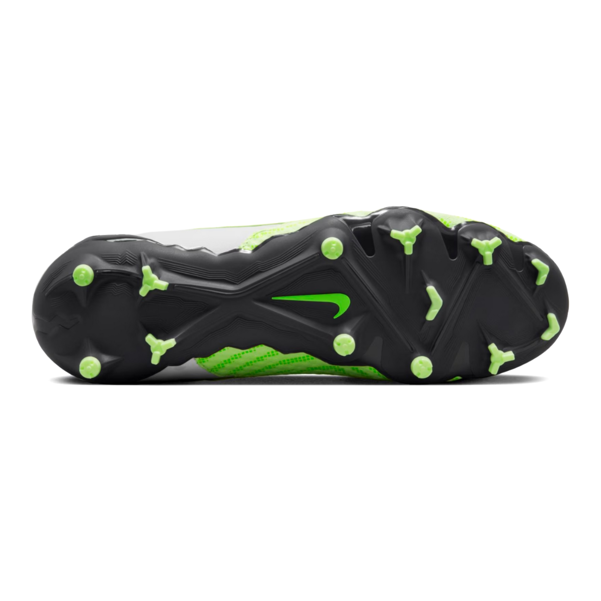 Chuteira Nike Phantom GX Academy Campo Unissex - Branco/Verde