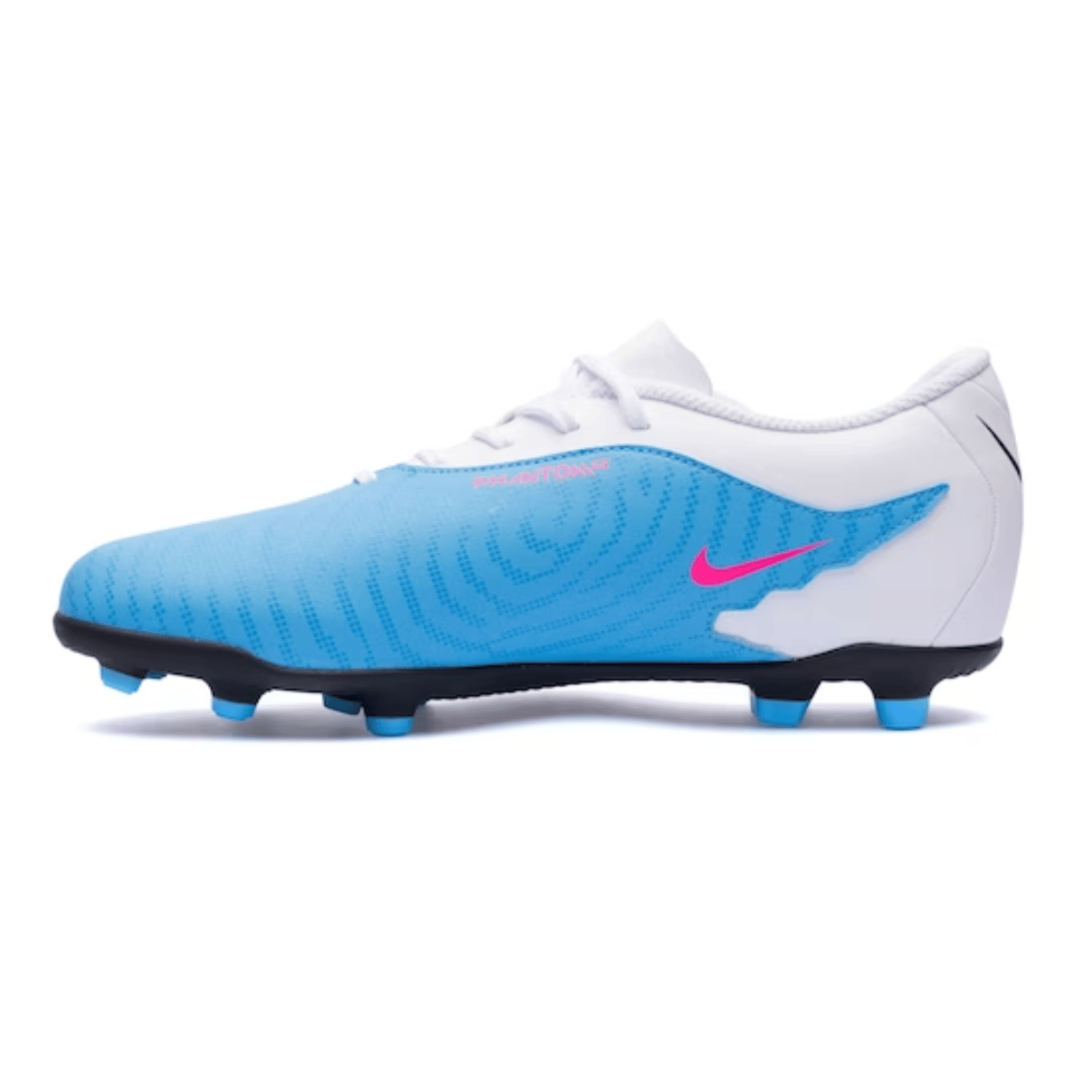 Chuteira nike azul com sales branco