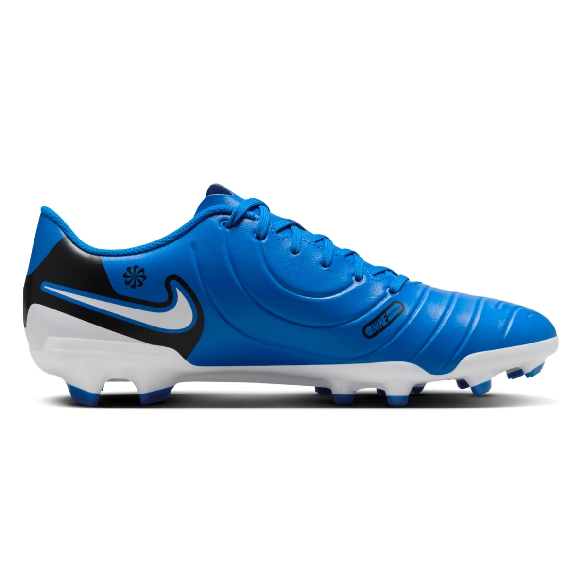 Chuteira Nike Tiempo Legend 10 Club Campo Unissex - Azul/Branco