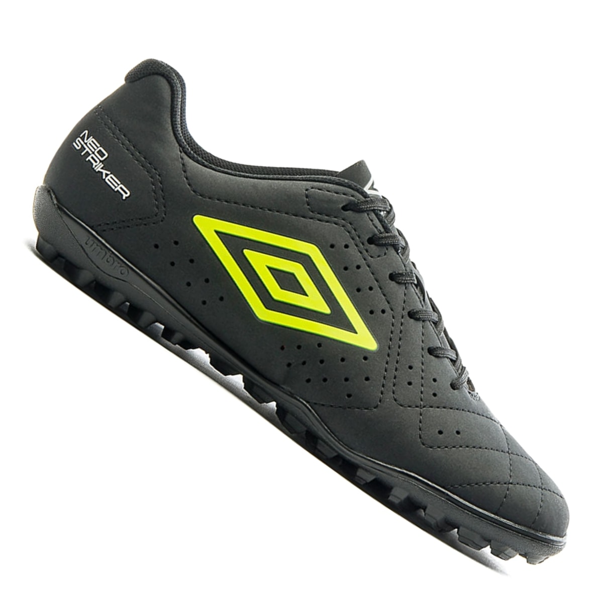 Chuteira Umbro Neo Striker Society - Preto/Verde