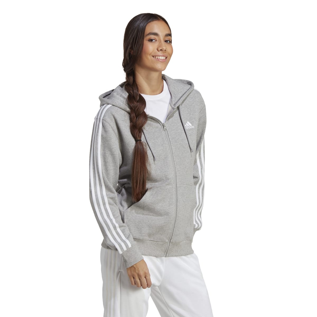 Jaqueta adidas cinza cheap