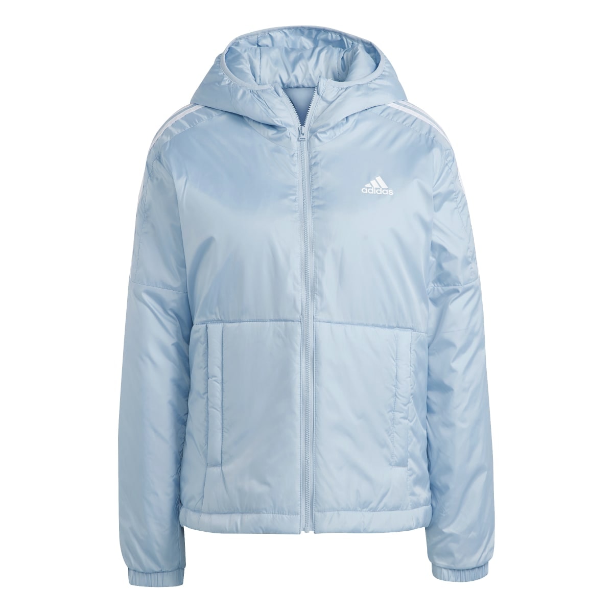 Jaqueta adidas hot sale azul claro