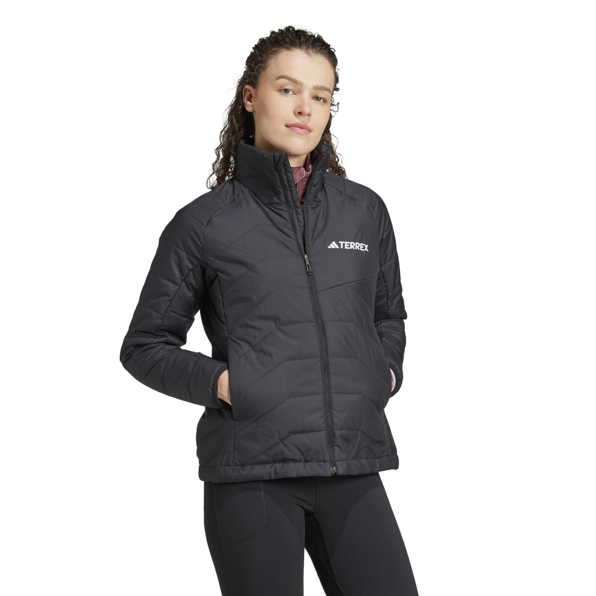 Jaqueta Adidas Isolamento Sintético Terrex Multi Feminina - Preto