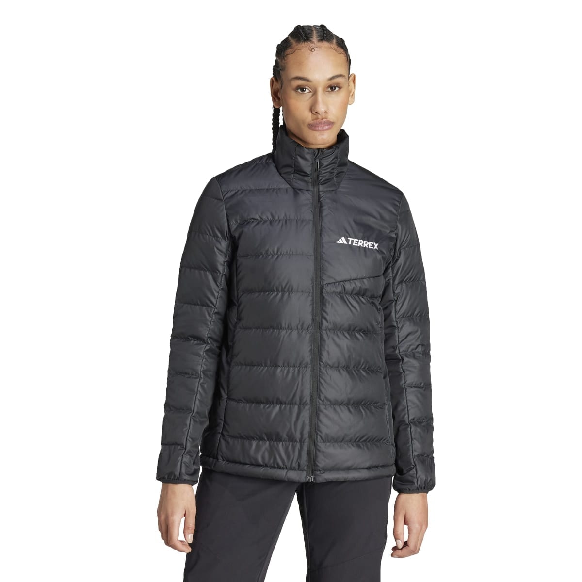 Jaqueta Adidas Pluma Terrex Multi Light Feminino - Preto