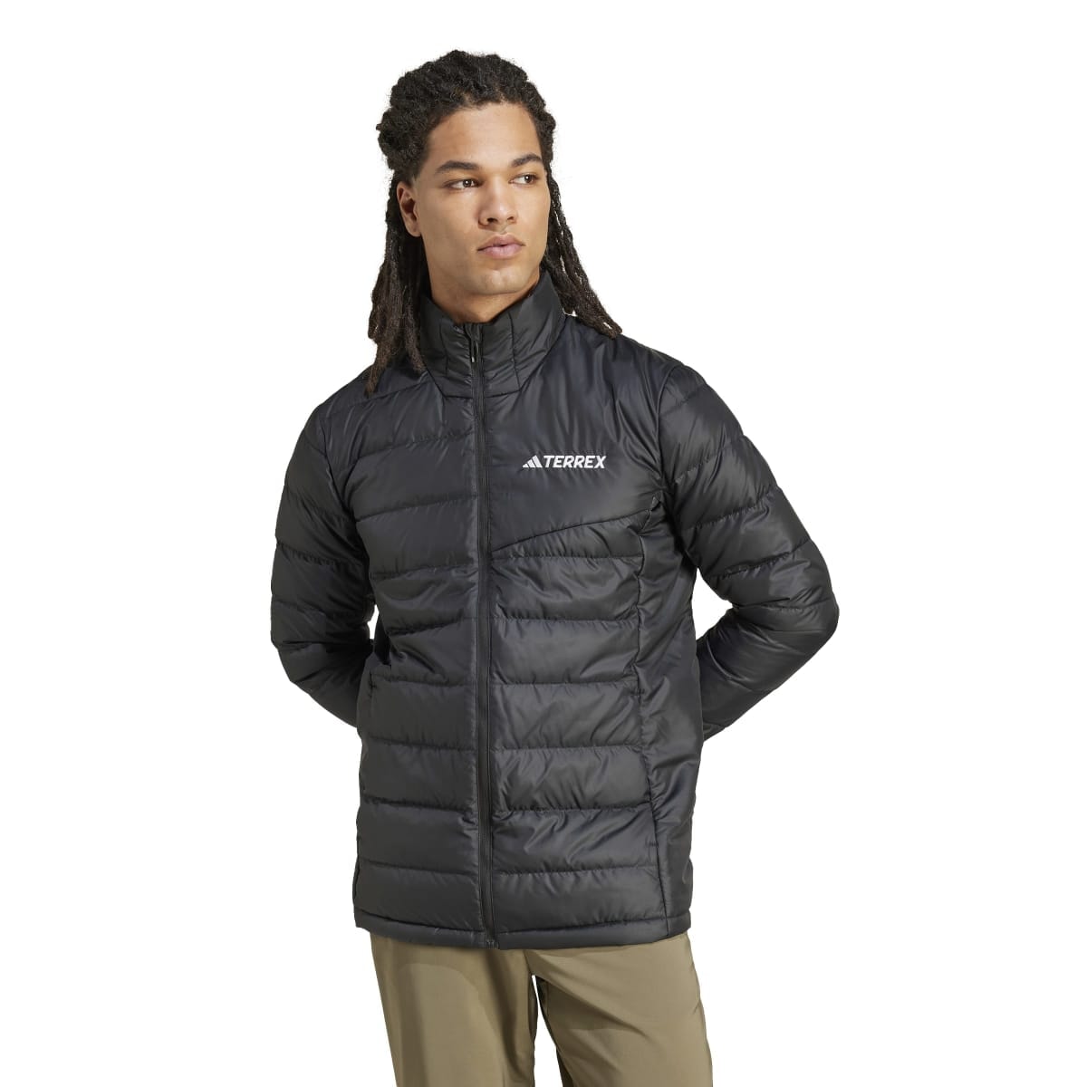 Jaqueta Adidas Terrex Multi Light Down Masculina - Preto
