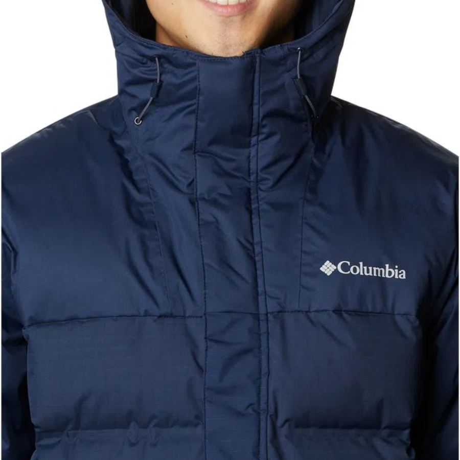 Columbia Down Parka Navy M Archive コロンビア Jaqueta Columbia Trek Down Parka Masculina - Marinho