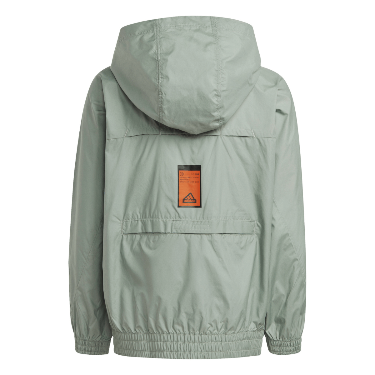 Jaqueta Corta-Verto Adidas City Escape Infatil - Verde/Laranja