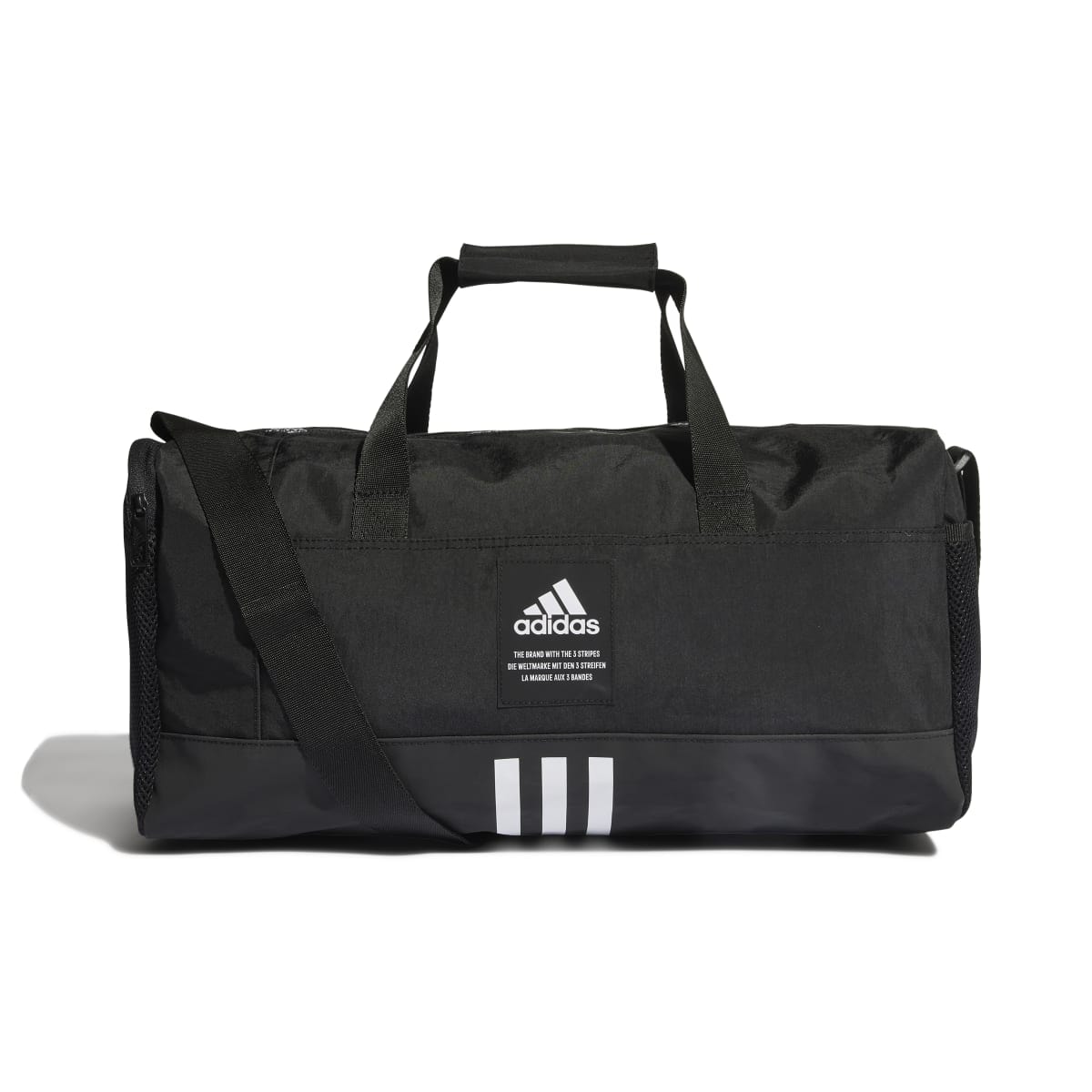 Mala Adidas Duffel Tiro League M dia Preto Branco