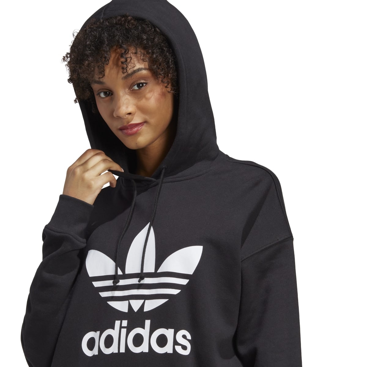 Moletom fashion da adidas feminino preto