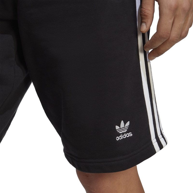 Shorts Adidas Adicolor Classics 3-Stripes Masculino - Preto/Branco