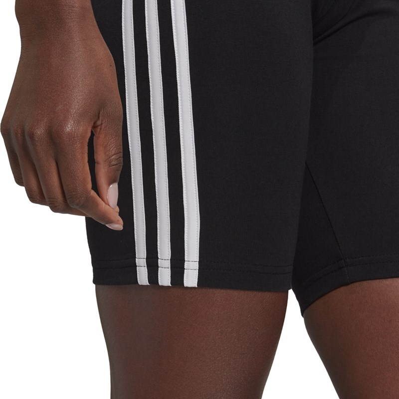 adidas Training Essentials 3-Stripes Short Tights Women - black
