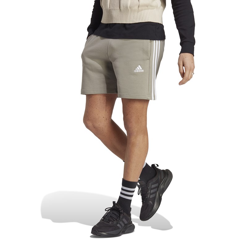 Bermuda Shorts Adidas Logo Masculino Marinho / Branco