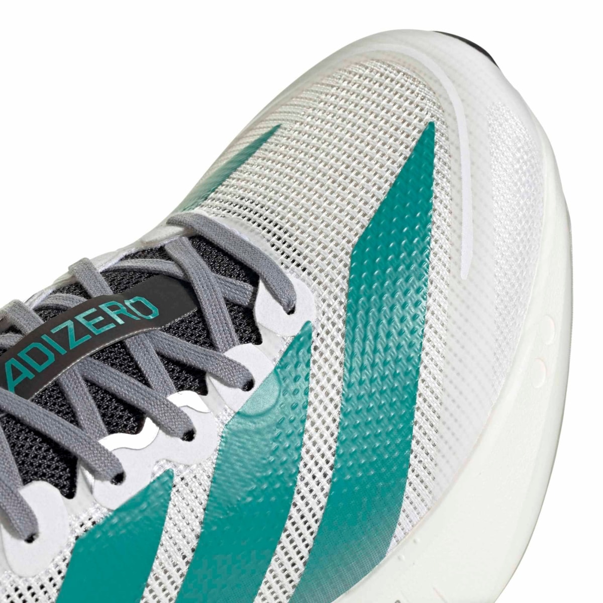 Tênis Adidas Adizero Boston 13 Feminino - Branco/Verde
