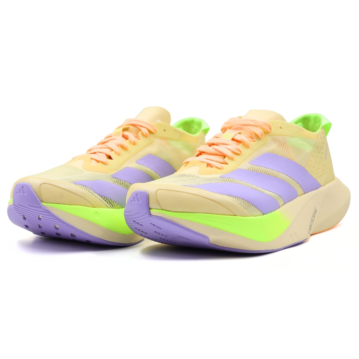 リリー Tênis Adidas Adizero Drive RC Feminino - Amarelo/Lilás