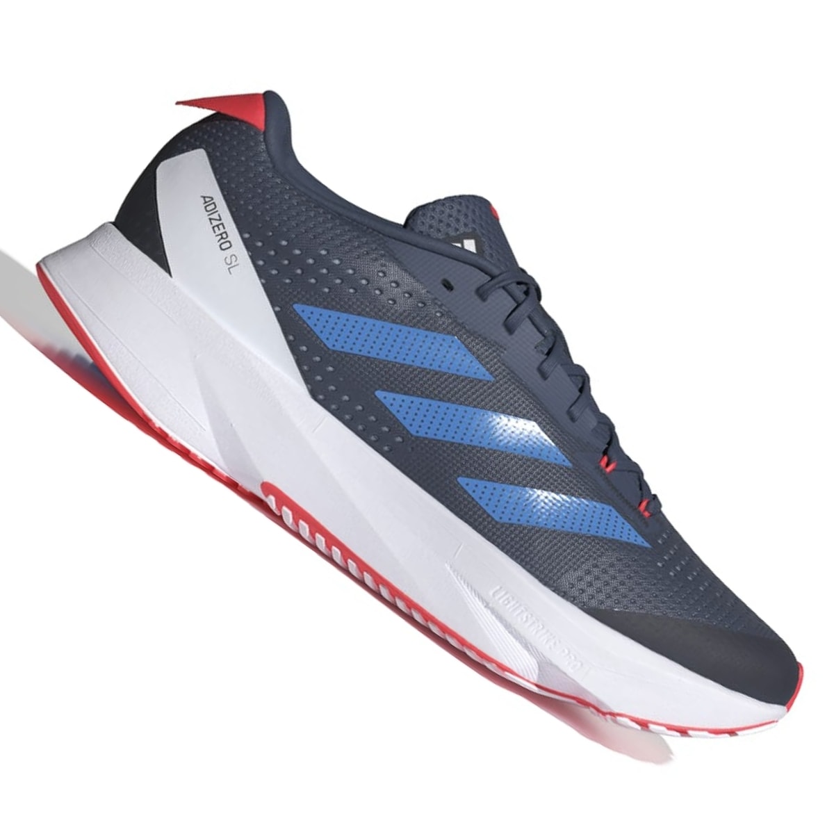 SLQ ADDICT CR 151cm Flow Speed Entry セット Tênis Adidas Adizero SL Masculino - Marinho/Azul
